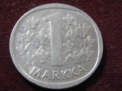 1 markka 1975