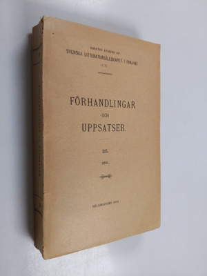 Förhandlingar och uppsatser : 25 : 1911