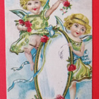 Vanha joulukortti kulk. 1955 - pikkukuva 1