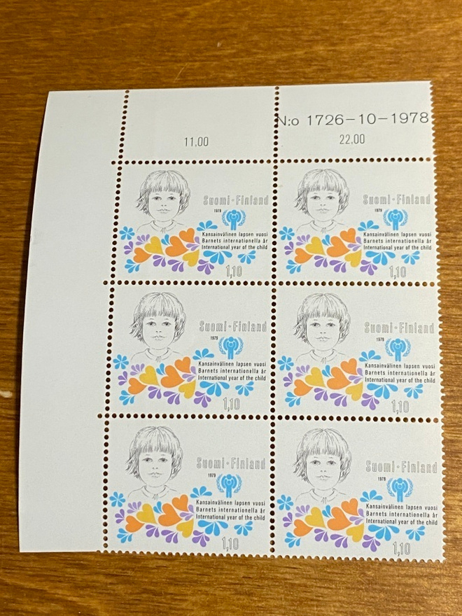 KANSAINVÄLINEN LAPSEN VUOSI NUMERO KUUSILO**