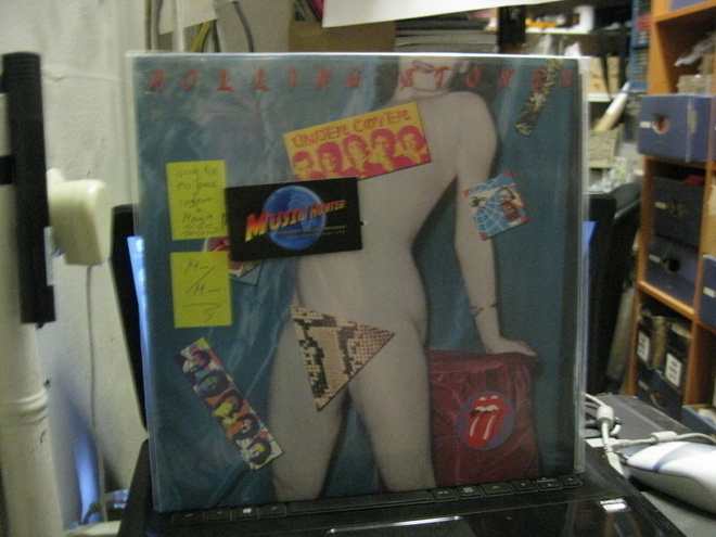 ROLLING STONES - UNDERCOVER 1ST EU PRESS +  JULISTE!!  M-/M-