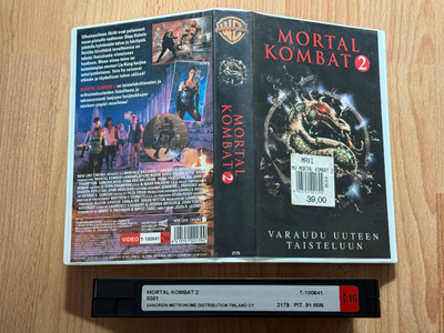 MORTAL KOMBAT 2 VHS fi