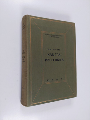 Ilmari Kovero : Kauppapolitiikka