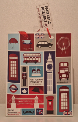 Lahjakassi Lontoo London