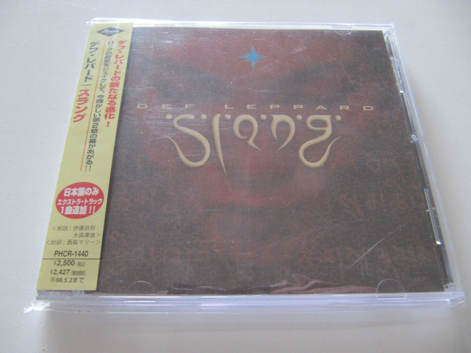 Def Leppard – Slang Japanilainen  CD OBI