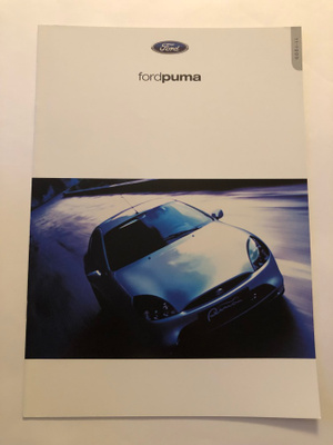 Myyntiesite - Ford Puma - 9/1999