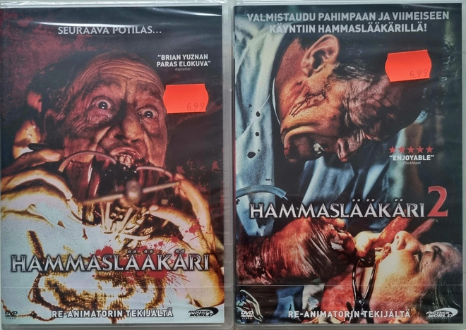 HAMMASLÄÄKÄRI 1 & 2 DVD (2 X 1 DISC)