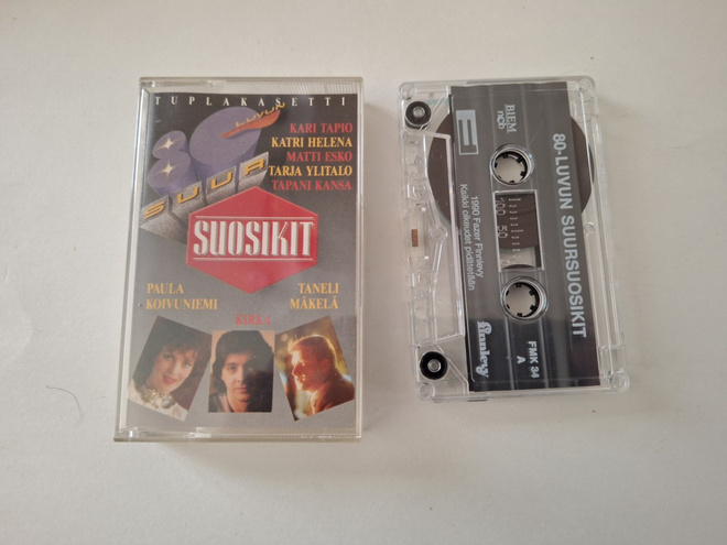 Suursuosikit Kirka, Kari Tapio, Dingo, Meiju ym. c-kasetti