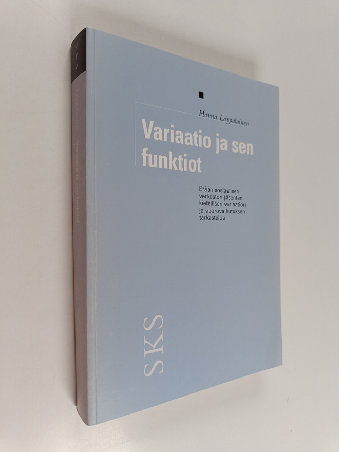 Hanna Lappalainen : Variaatio ja sen funktiot : erään sos...