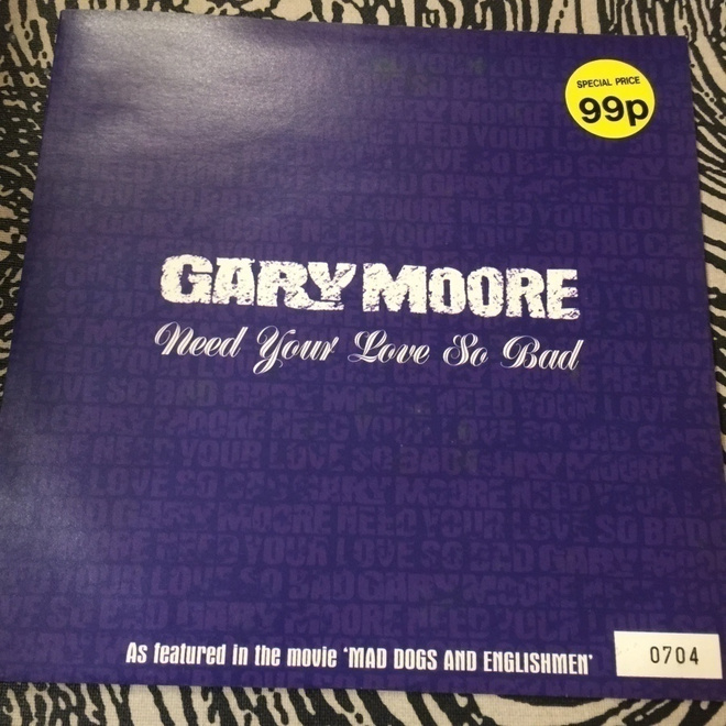 GARY MOORE: Need Your Love So Bad- EP