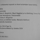 Bergström ja Häggblad: Hopeantaonta, sidottu 2009 - pikkukuva 3