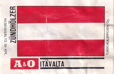 Itävalta, Zundhölzer  ,  A & O      b586