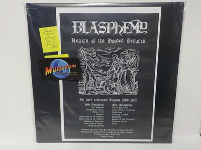 BLASPHEMY - RETURN OF THE HOODED DEMONS M-/EX+ LP