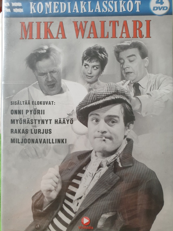 MIKA WALTARI - KOMEDIAKLASSIKOT (4 x dvd)