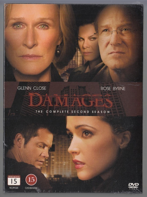 Damages: Kausi 2 (3DVD) palkittu rikosdraamasarja (UUSI)