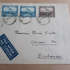 1937 Belgia lentopostikuori Suomeen - pikkukuva 1