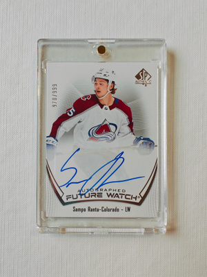 Sampo Ranta - 21-22 SP Autographed Future Watch /999