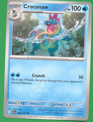 Pokémon Croconaw (ASC 042)