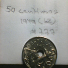 Espanja 50 centimos 1949(62), km#777 - pikkukuva 2