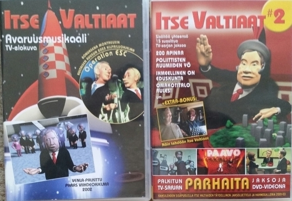DVD: Itse valtiaat 2 ja Avaruusmusikaali