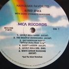 Alfred Apaka  – Hawaiian Favorites LP - pikkukuva 3