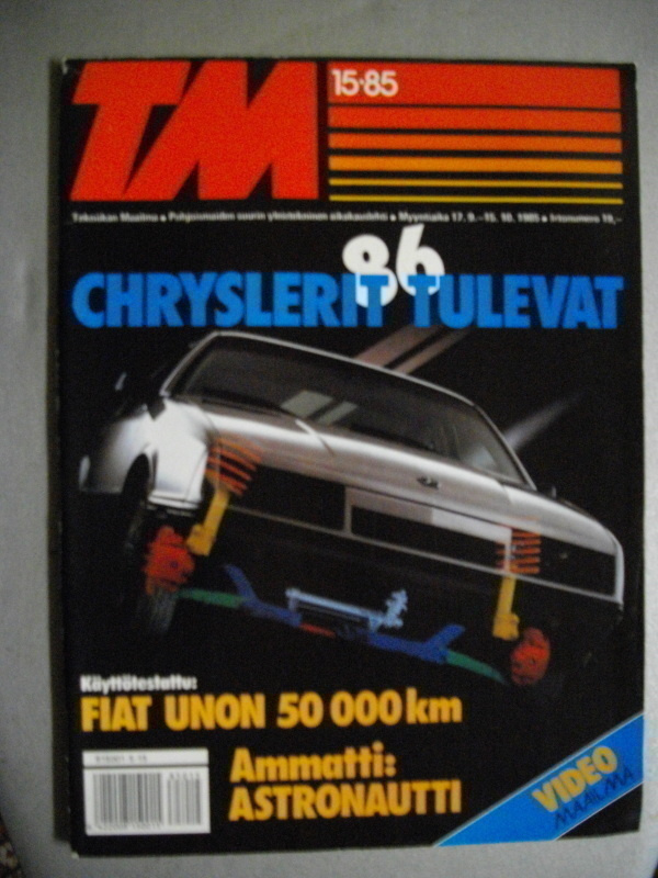 Tekniikan Maailma Nro 15/1985 (11.3)