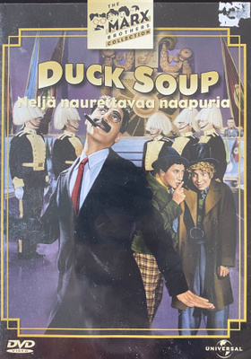Marxin veljekset - Neljä naurettavaa naapuria/Duck  Soup DVD