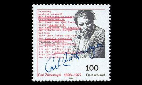 Saksa 1893 ** Carl Zuckmayer, kirjailija (1996)