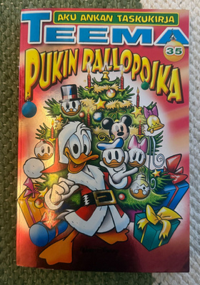 AKU ANKAN TASKUKIRJA TEEMA 35 - PUKIN PALLOPOIKA