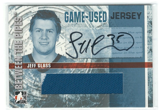 06-07 ITG BTP Silver Jersey Autographs Jeff Glass x/10