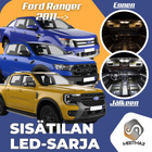 Ford Ranger (T6) Sisätilan LED-sarja 7-osainen - pikkukuva 1