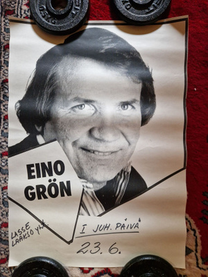 Eino Grön vintage keikkajuliste. 40×30cm