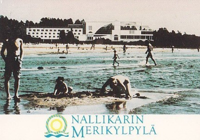 Oulu ,Nallikarin Merikylpylä väri   p107