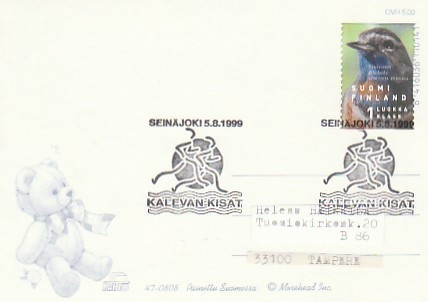 ERIKOISLEIMA , Kalevan kisat,  Seinäjoki  5.8.1999