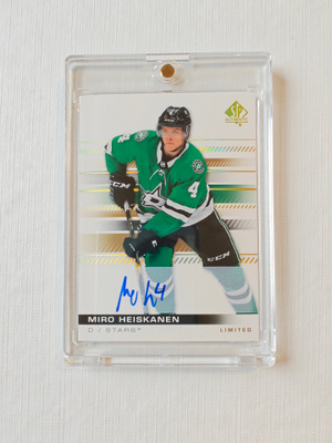Miro Heiskanen - 19-20 SP Limited Gold Auto