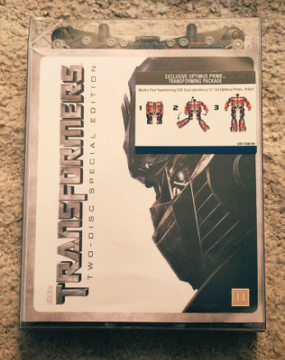 Transformers, 2 DVD:tä, vuoden 2007 erikoispainos DVD