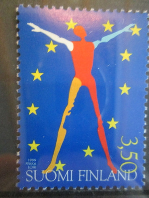 POSTITUORE POSTIMERKKI  3.50 ILM. 1999