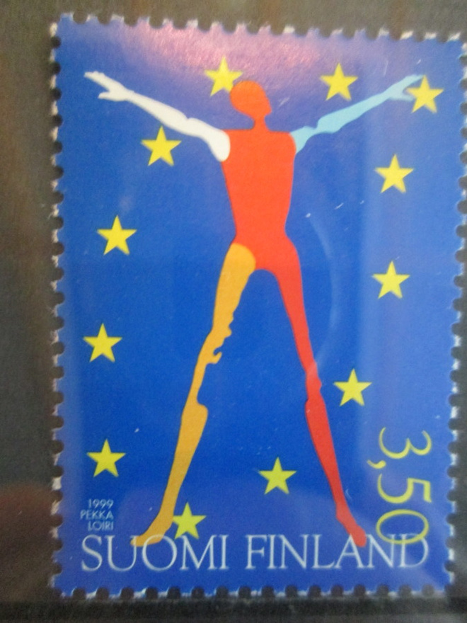 POSTITUORE POSTIMERKKI  3.50 ILM. 1999