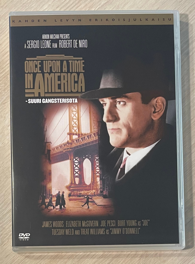 Sergio Leone: SUURI GANGSTERISOTA (2DVD) Robert De Niro