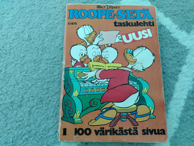 Roope-Setä taskulehti 1/1978