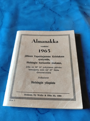 huuda syntymävuotesi almanakka 1965