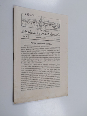 Viesti Helsingin Diakonissalaitoksesta n:o 4/1927