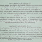 Kasvohieronta lasipuikot Dermosil Facial Ice Globes - pikkukuva 4