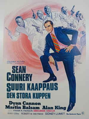 Suuri Kaappaus elokuvajuliste (Sidney Lumet & Sean Connery)
