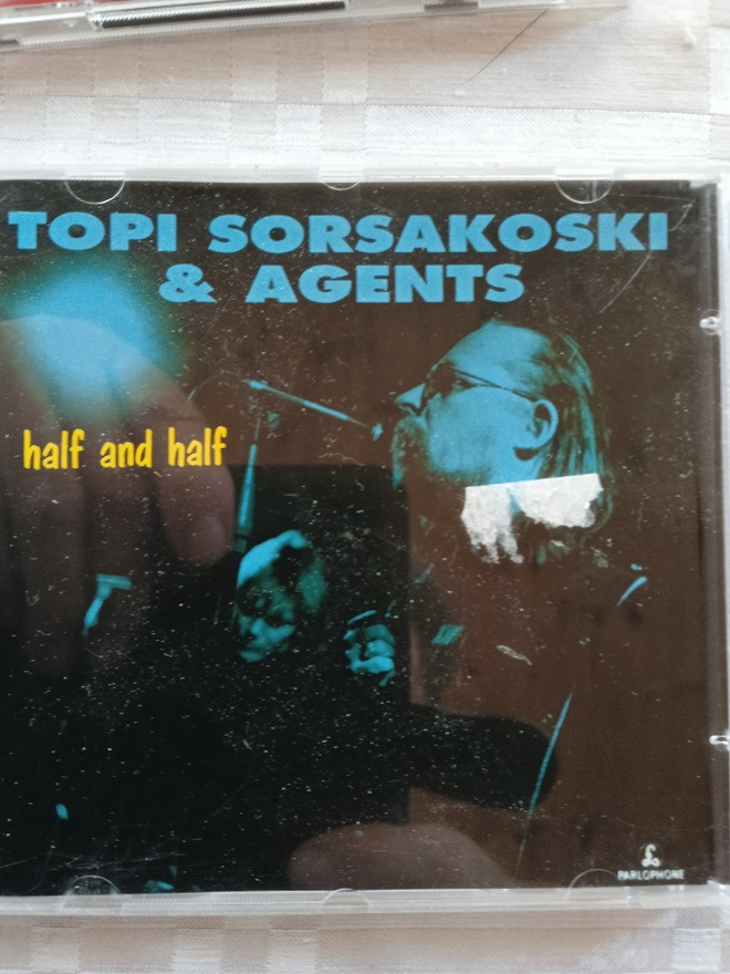 CD- LEVY :  TOPI SORSAKOSKI & AGENTS : HALF AND HALF