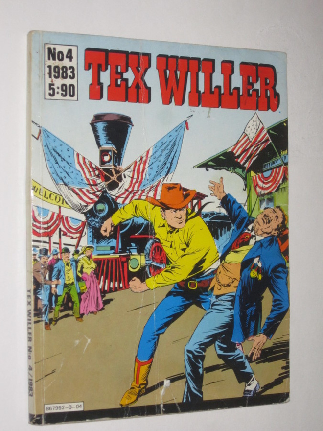 Tex Willer no 4 / 1983 - Taivaallinen takaa-ajo