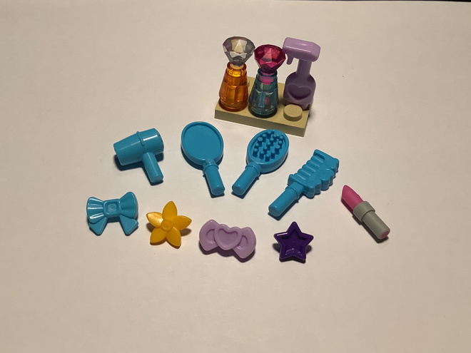 Lego Friends hiusten- ja kauneudenhoito, turkoosi