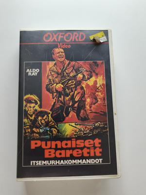 Punaiset baretit itsemurhakommandot vhs