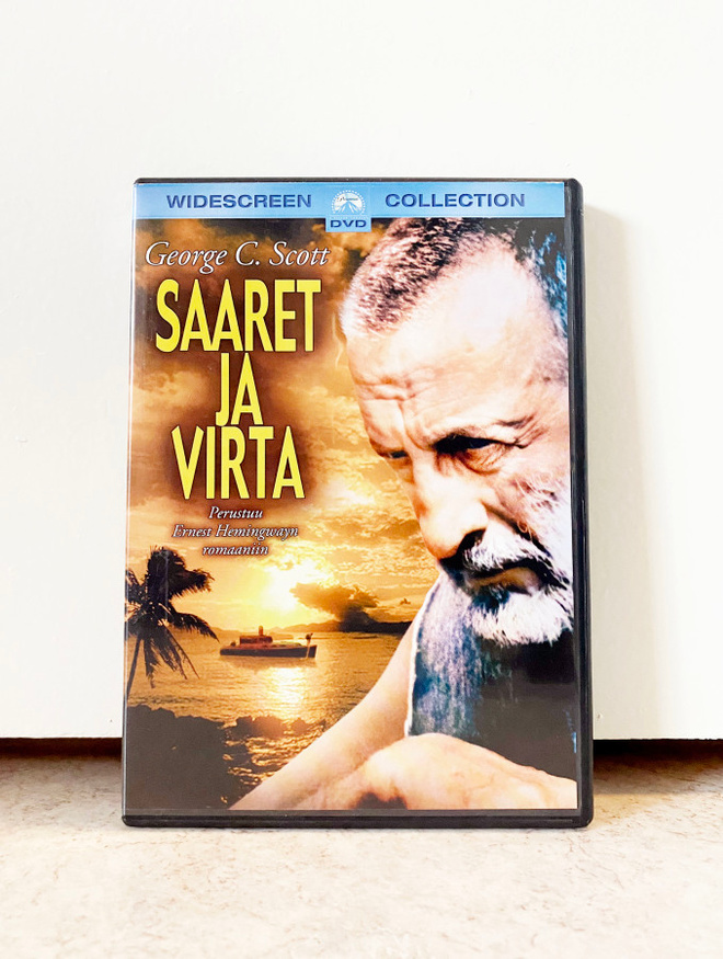 Saaret ja virta (1977) DVD Suomijulkaisu George C. Scott
