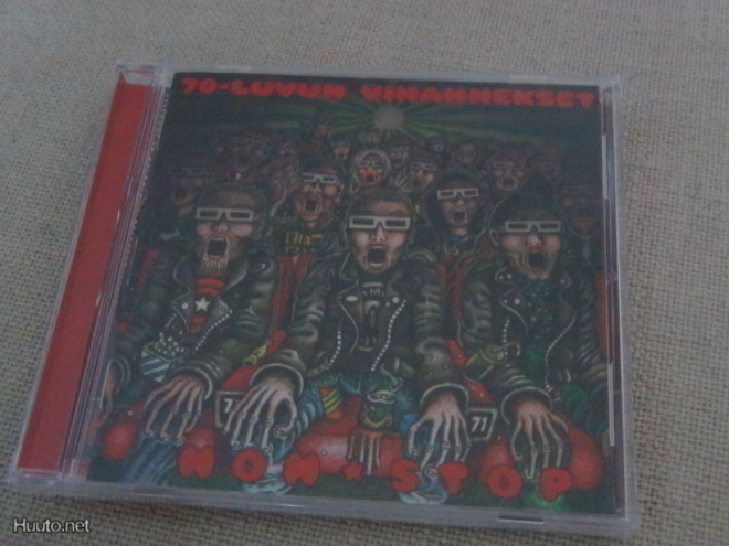 70-luvun vihannekset Non-stop cd 2014 + eka cd 2007